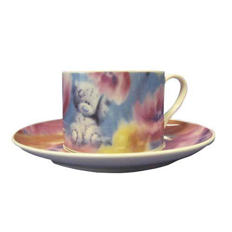 Softly Drawn Me to You Bear Cup and Saucer £4.79